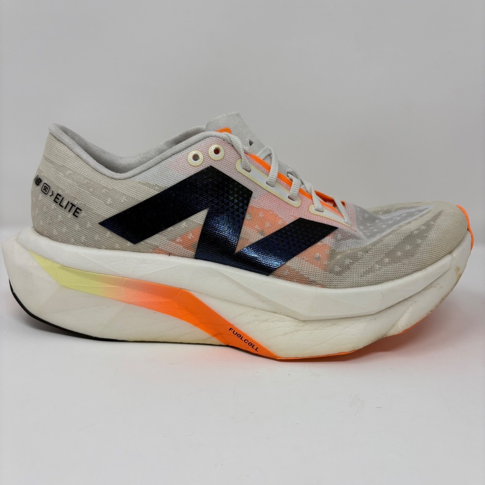 New Balance FuelCell SuperComp Elite v4 Women's Size 8.5 White Running Shoes